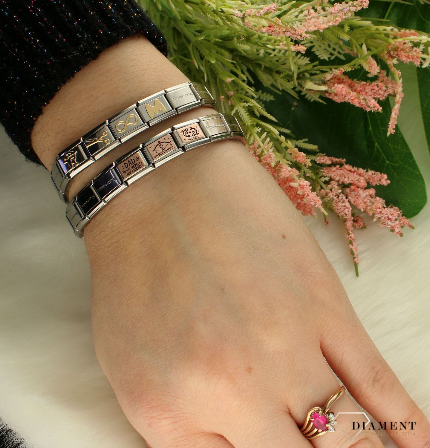 Nomination Link 9K zawieszka różowe złoto 'Ryby' 430112 12 Zawieszki Nomination ✓ Wyjątkowy prezent ✓ Nomination ✓ Bransoletka Nomination ✓ Bransoletka ze stali ✓ Gwarancja najniższej ceny ✓ Zapraszamy!.jpg